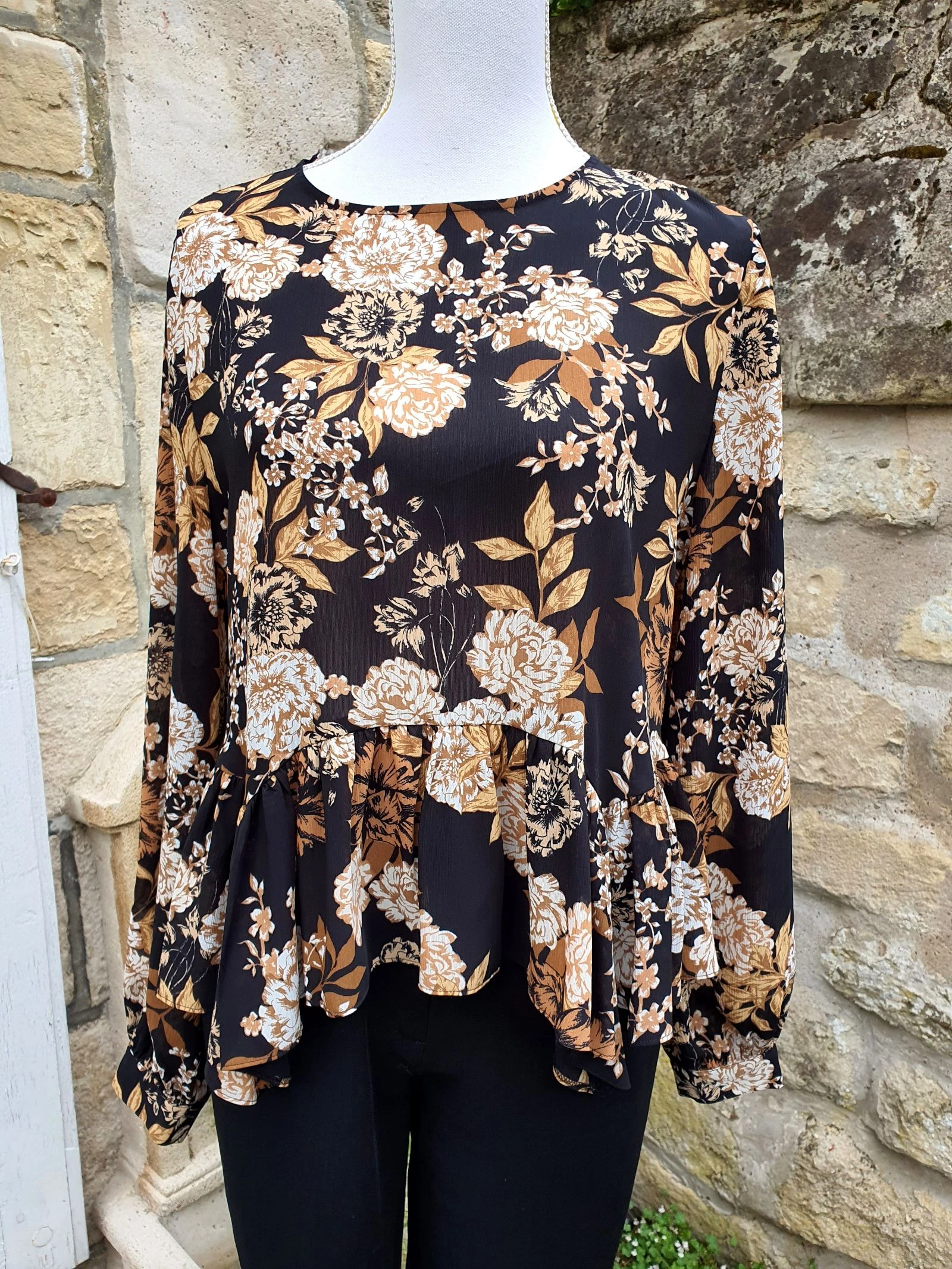 Blouse à basque